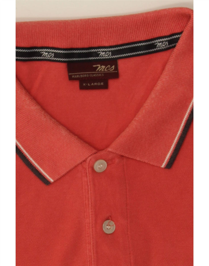 MARLBORO CLASSICS Mens Polo Shirt XL Orange Vintage Marlboro Classics and Second-Hand Marlboro Classics from Messina Hembry 
