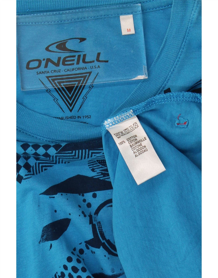 O'Neill Herren Graphic Top Langarm Mittelblaue Baumwolle