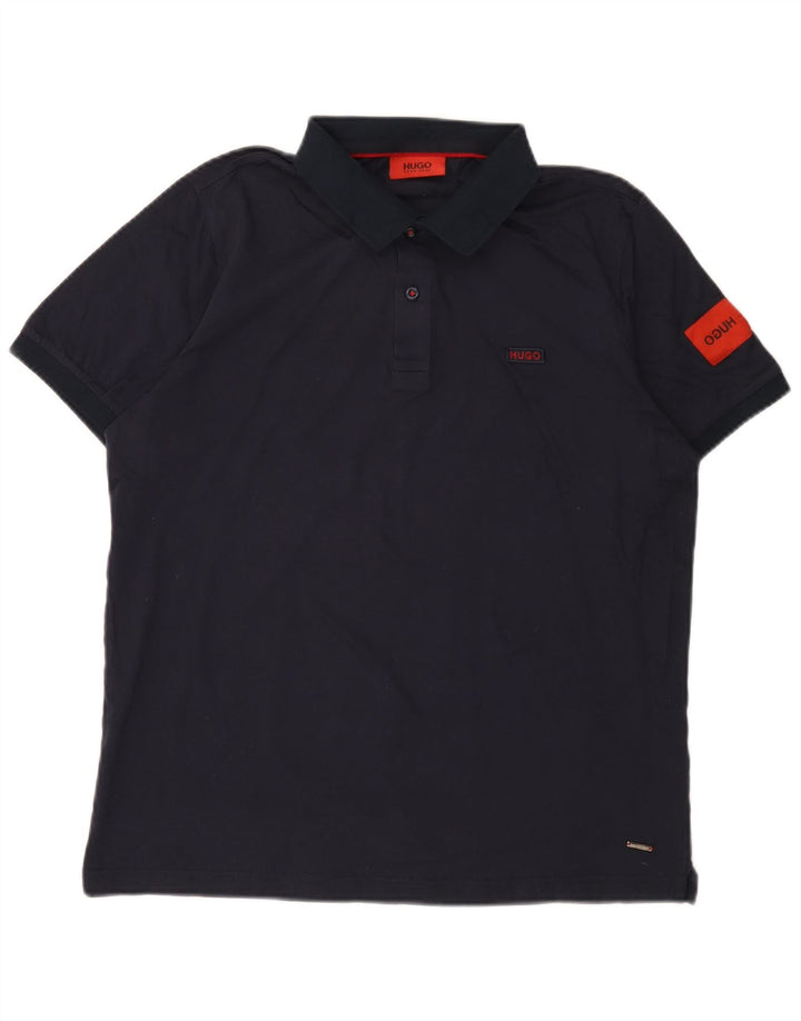 Hugo Boss Herren Poloshirt XL Marineblau