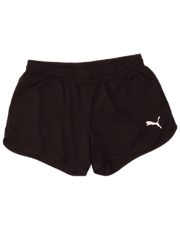 Puma Damen Sportshorts UK 12 Medium Schwarz