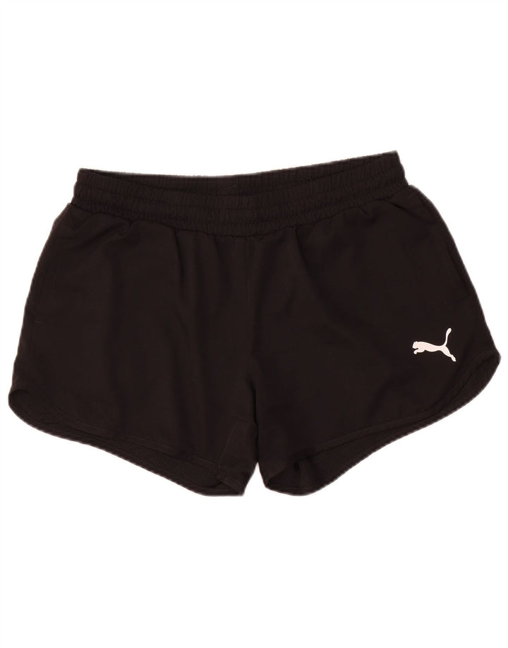 Puma Damen Sportshorts UK 12 Medium Schwarz
