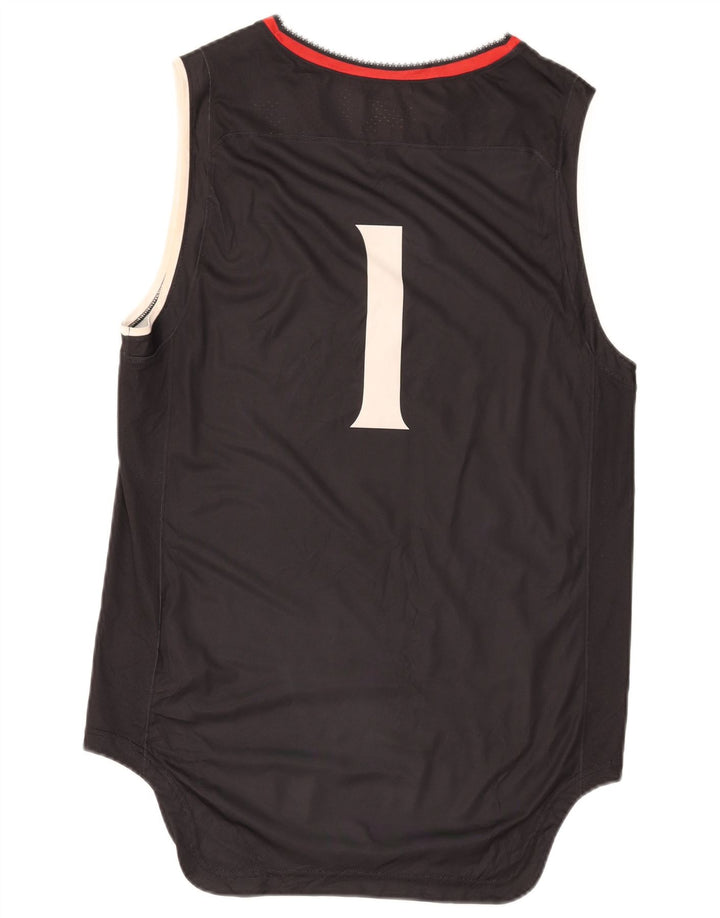UNDER ARMOUR Mens Cincinnati Graphic Vest Top Small Black Polyester