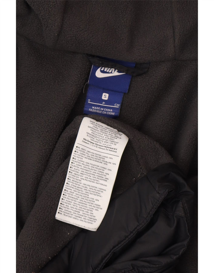Nike Herren-Windbreakerjacke mit Kapuze, UK 36, Größe S, Schwarz, Polyester