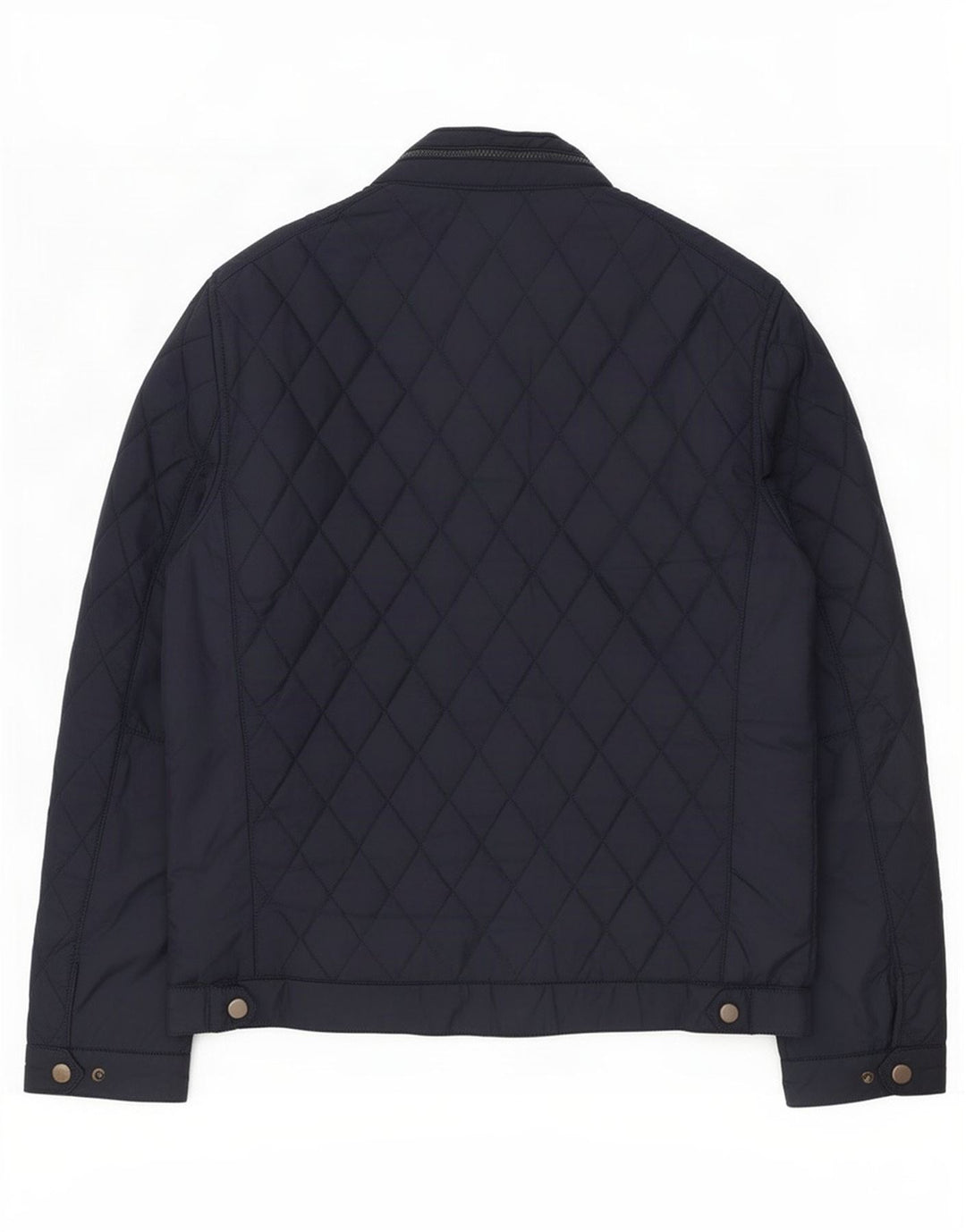Zara Herren-Steppjacke mit Kapuze, UK 40, Größe L, Marineblau