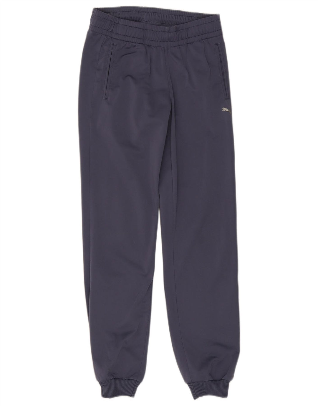 Puma Mädchen-Trainingshose, Jogginghose, 13–14 Jahre, blaues Polyester