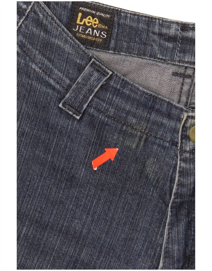 Lee Damen Schlagjeans W26 L32 Blau