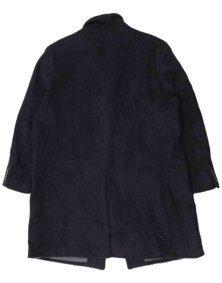 Marks & Spencer Herrenmantel UK 46 3XL Marineblau Polyester