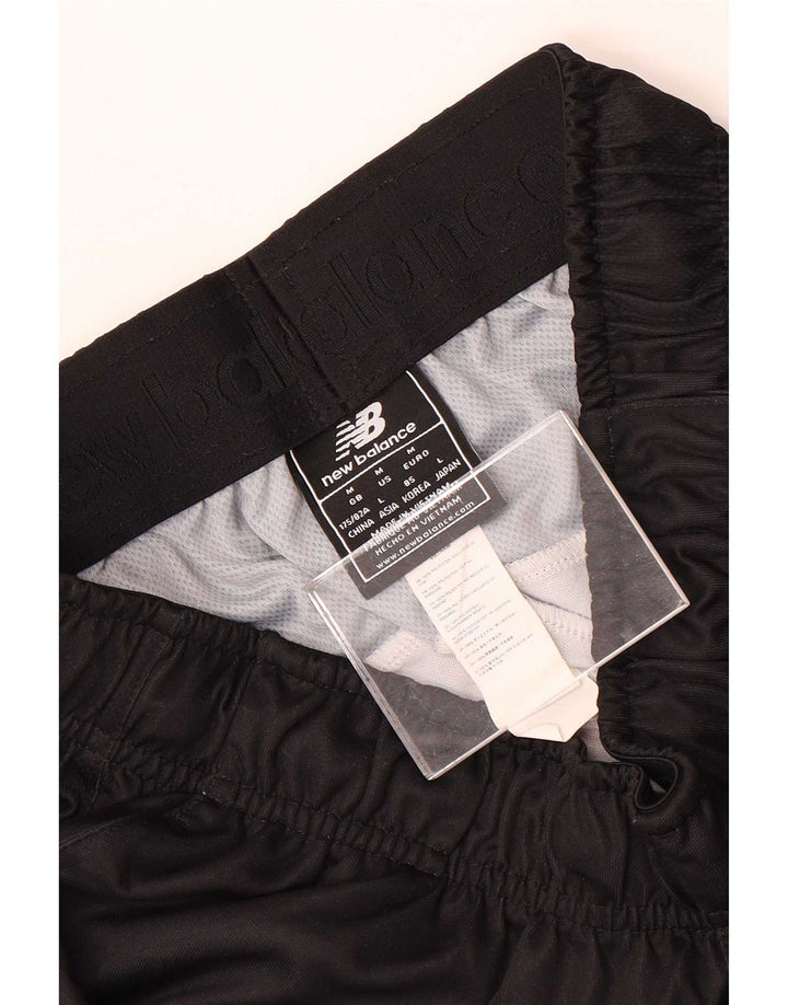 New Balance Herren-Trainingshose aus mittelschwarzem Polyester