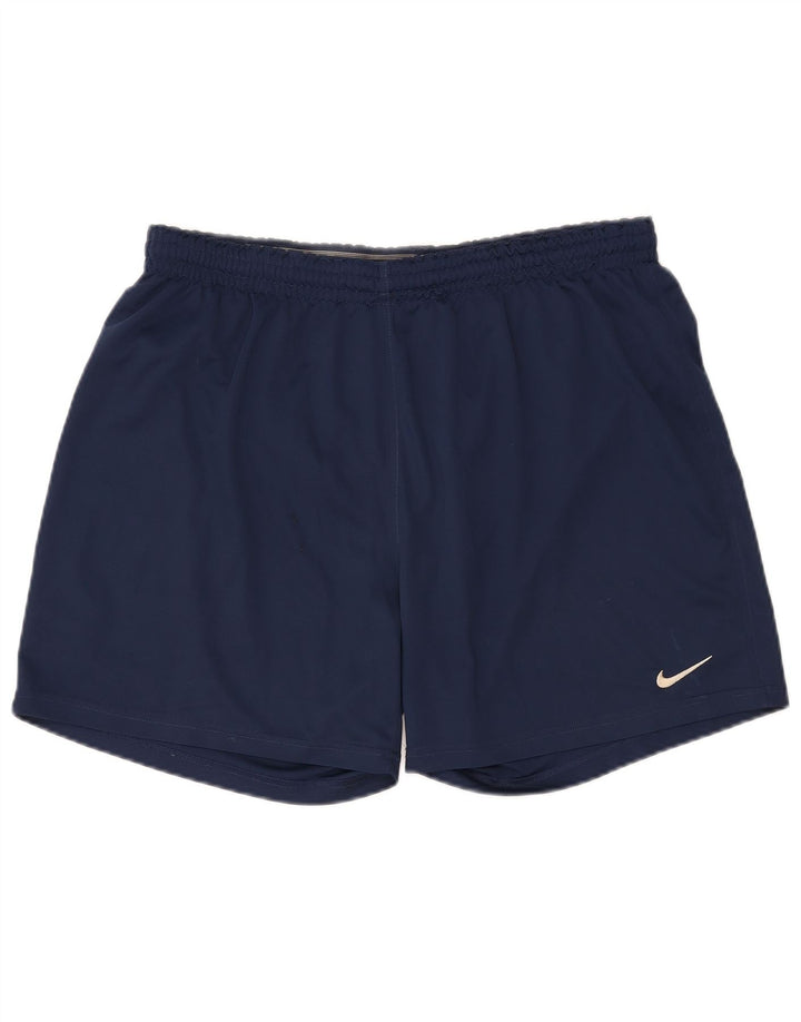 Nike Herren Sportshorts 2XL Marineblau Polyester