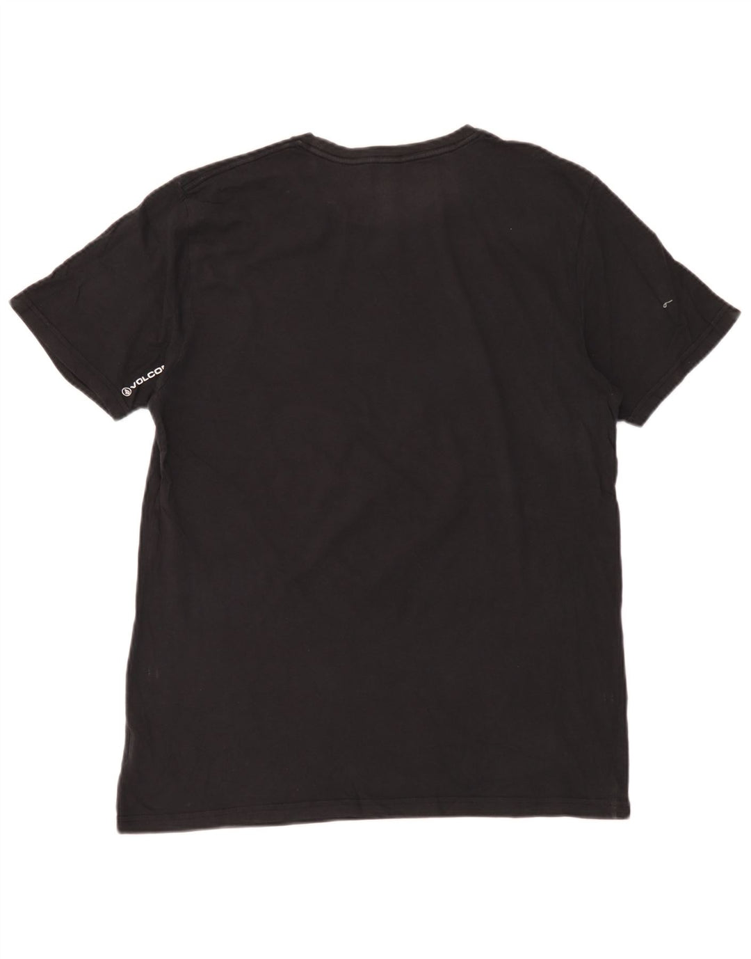 Volcom Herren-T-Shirt mit Grafik, groß, aus schwarzer Baumwolle