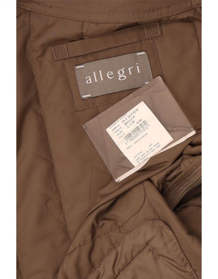Allegri Damen Mantel IT 48 XL Braun Polyester