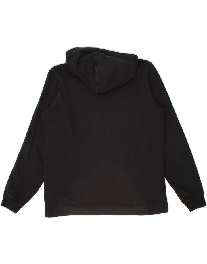 PUMA Boys Graphic Hoodie Jumper 13-14 Years Black Vintage Puma and Second-Hand Puma from Messina Hembry 