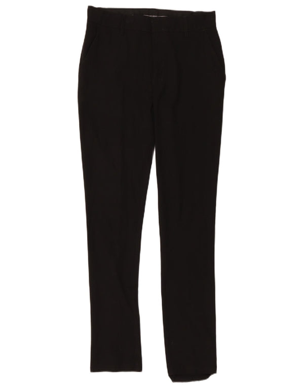 Marks & Spencer Slim-Anzughose für Jungen, 13–14 Jahre, W30 L30, schwarzes Polyester