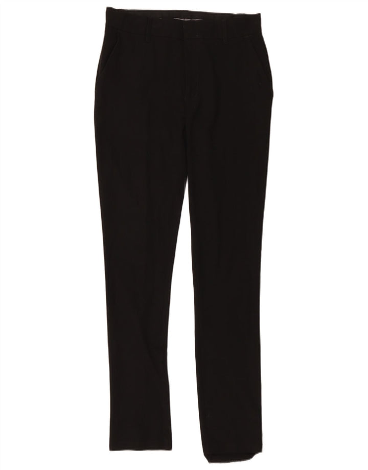 Marks & Spencer Slim-Anzughose für Jungen, 13–14 Jahre, W30 L30, schwarzes Polyester