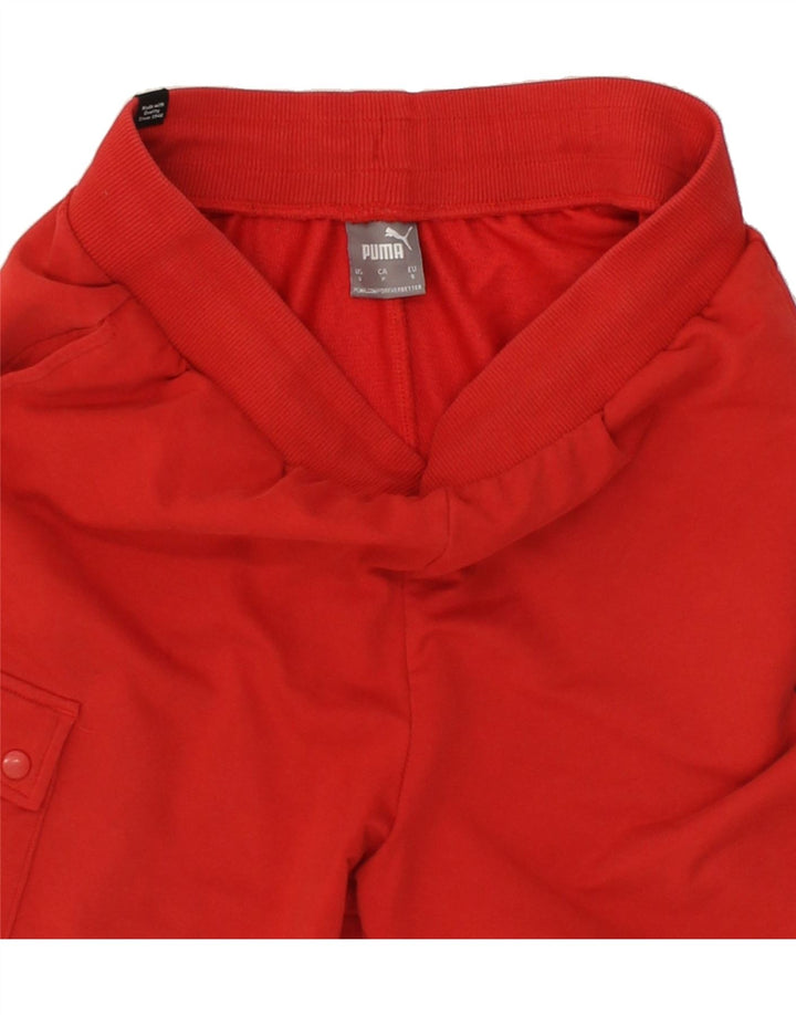 PUMA Mens Graphic Sport Shorts Small Red Vintage Puma and Second-Hand Puma from Messina Hembry 