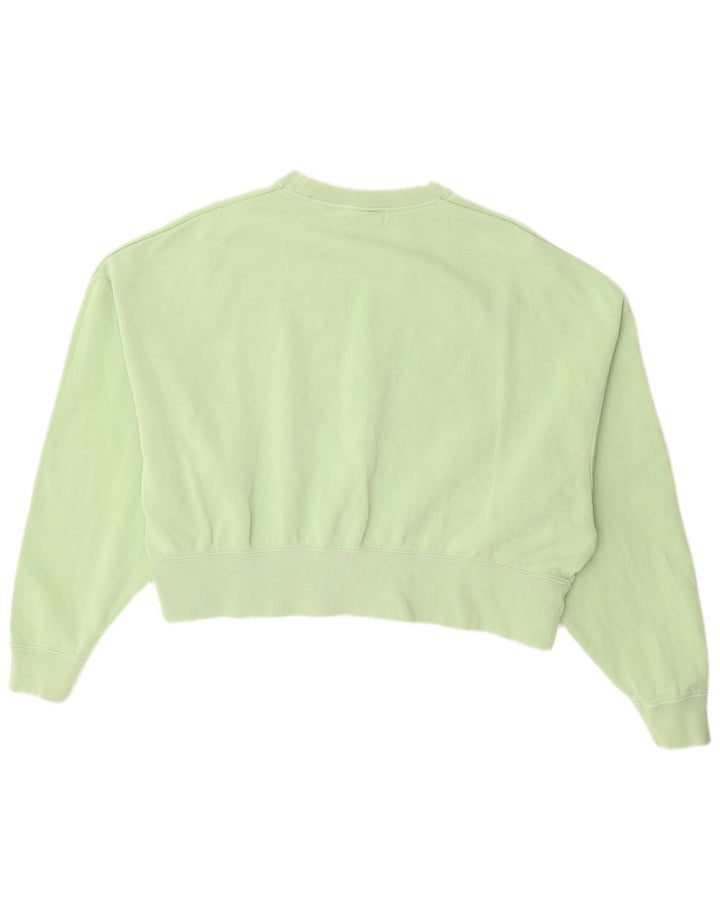 NIKE Damen-Sweatshirt in Übergröße, Gr. 10, Größe S, Grün, Baumwolle