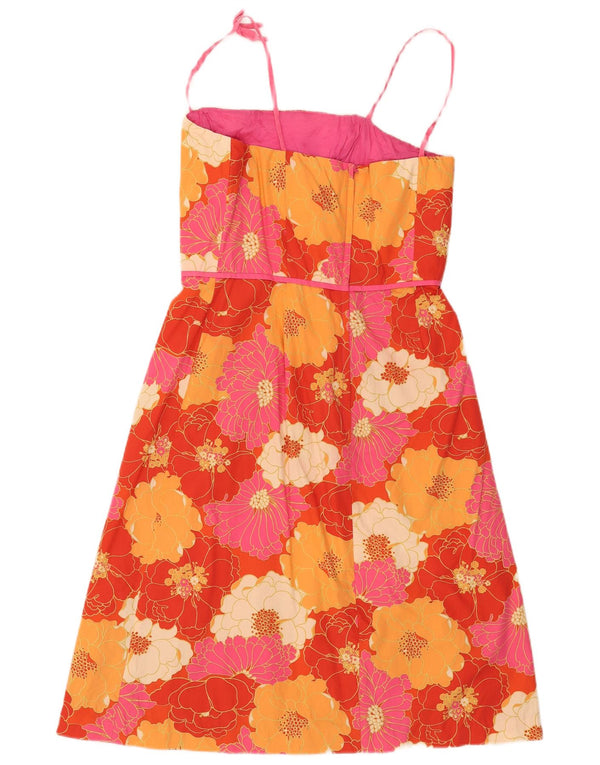 Kathlin Argiro Damen-A-Linien-Kleid, US 12, groß, mehrfarbig, mit Blumenmuster