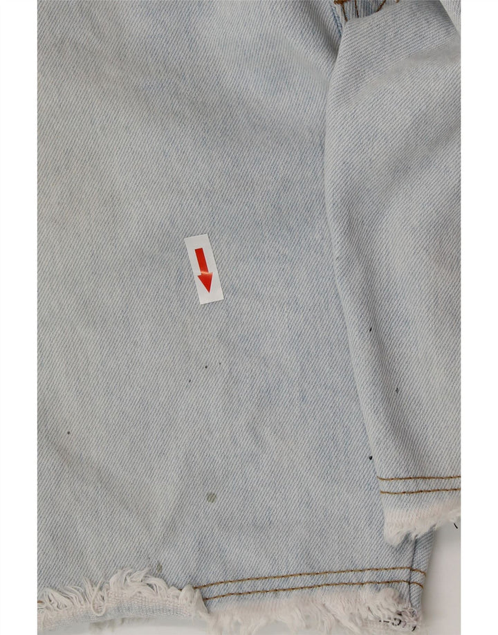 EVIDENCE Herren Jeansshorts W32 Mittelblau