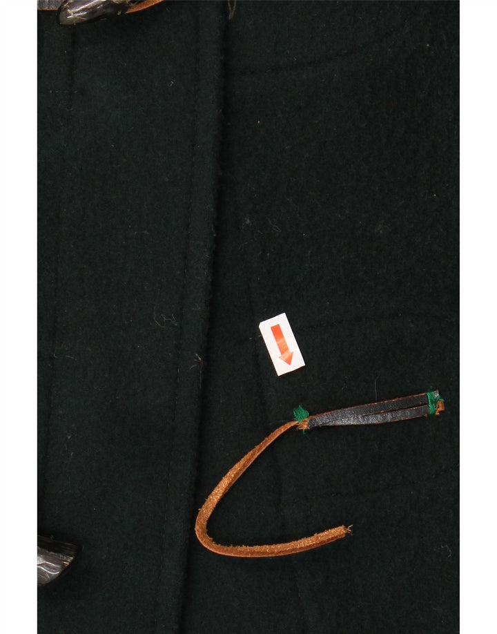 VINTAGE Damen Dufflecoat UK 18 XL Grün