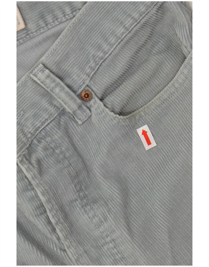 Gerade Herren-Cordhose von Diesel, Breite 30, Länge 31, Blau, Baumwolle