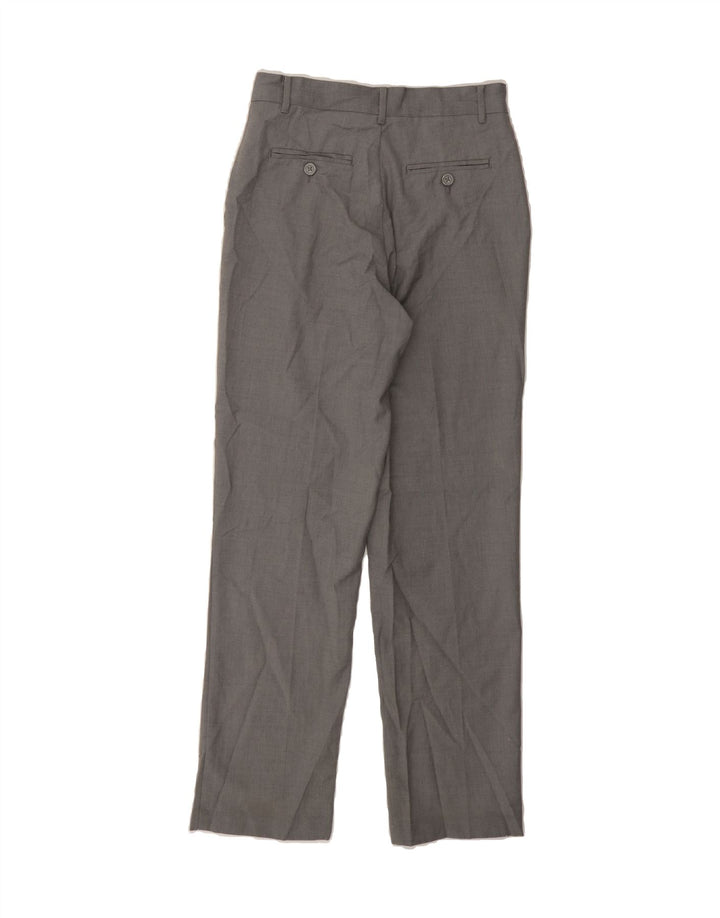 IZOD Boys Slim Chino Trousers 15-16 Years W26 L28 Grey Polyester Vintage Izod and Second-Hand Izod from Messina Hembry 