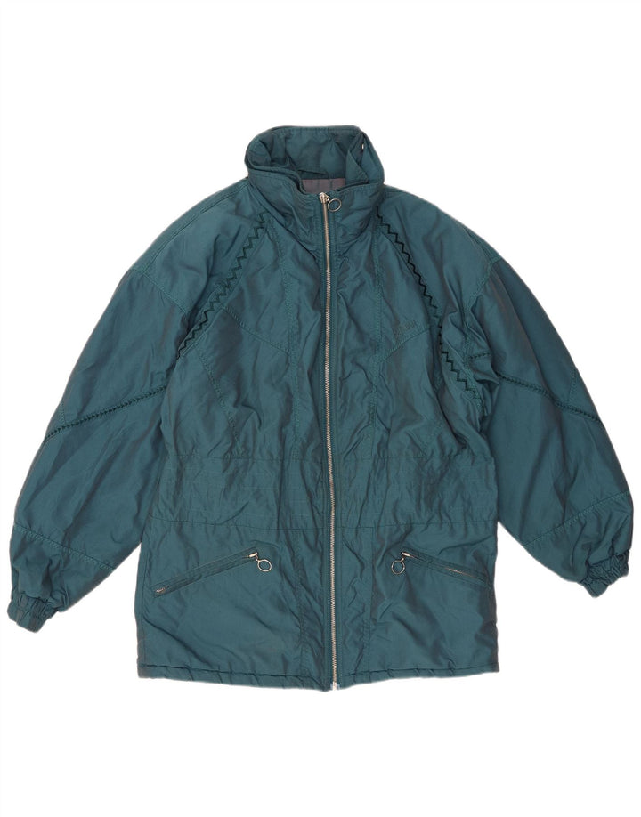COLMAR Damen Übergroße Windjacke IT 44 Mittelgrünes Nylon
