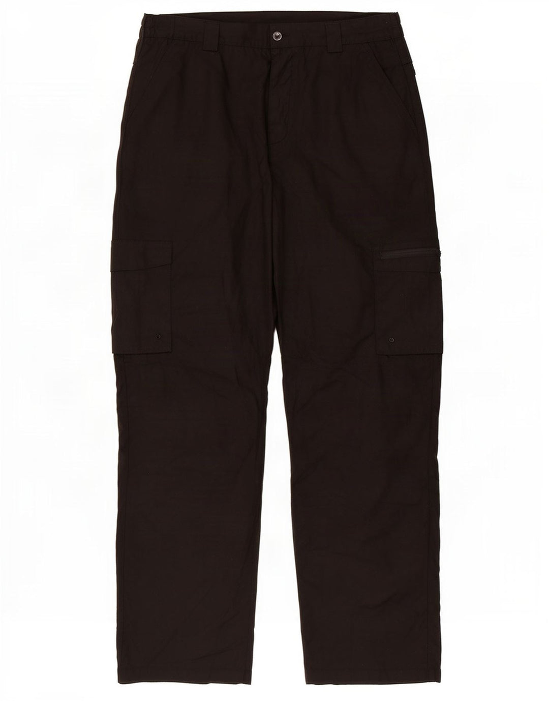 Mountain Warehouse Gerade Herren-Cargohose, W38, L29, Schwarz, Polyester