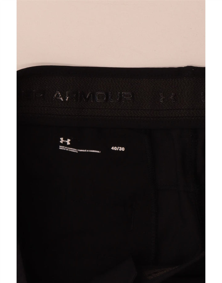 Under Armour Herren Straight Chino Hose W40 L30 Schwarz Polyester