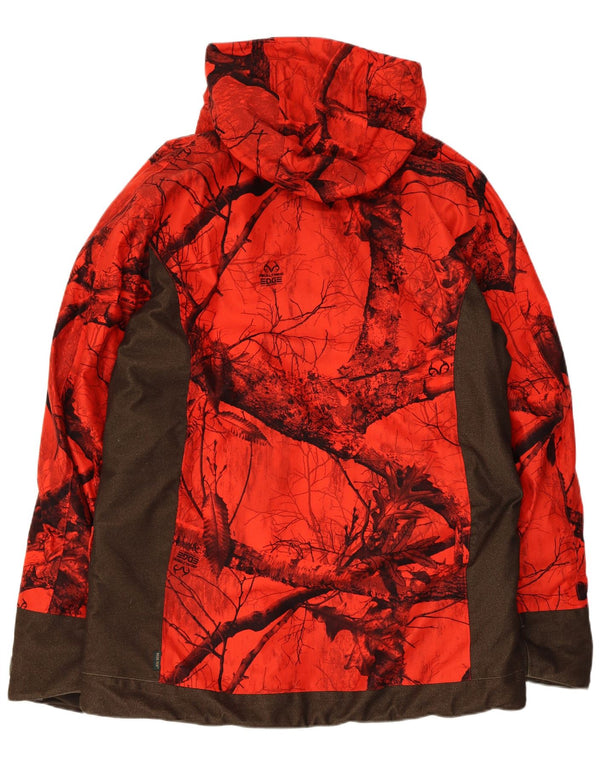 Deerhunter Herren-Windjacke mit Kapuze, EU 56, 3XL, rote Tarnung