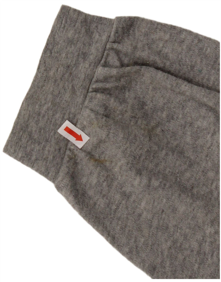 EDDIE BAUER Herren Top Langarm 2XL Grau Baumwolle