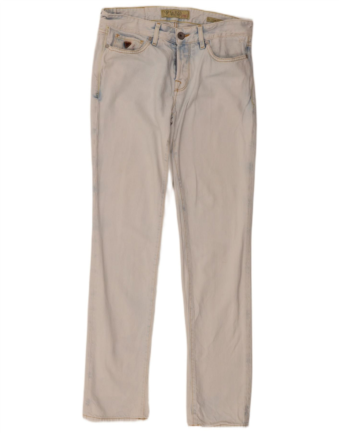 Guess Herren Straight Jeans W32 L34 Blau