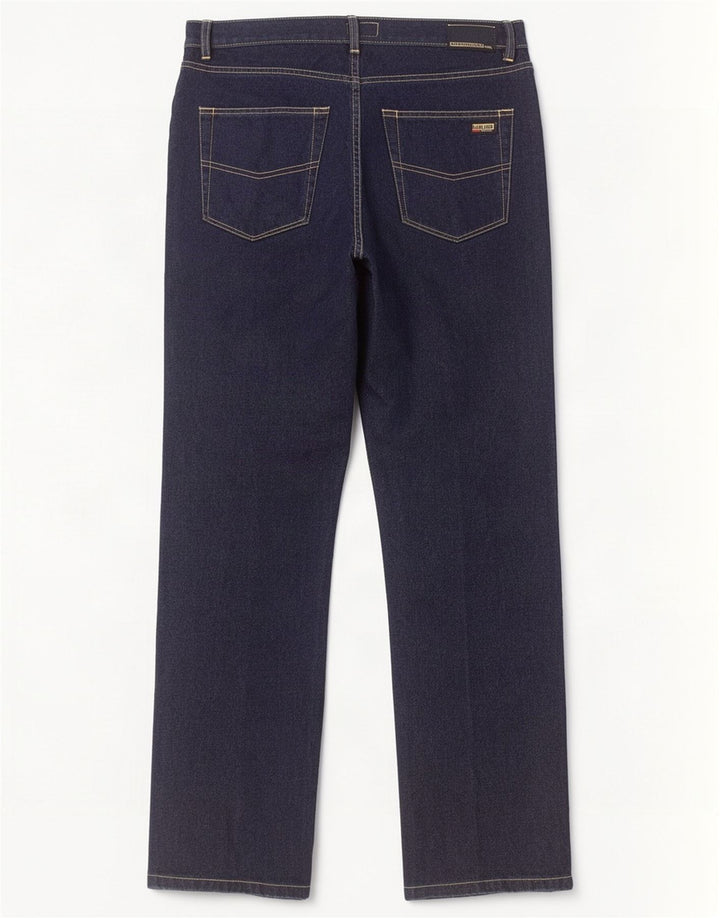 Blaklader Herren Straight Jeans W34 L32 Marineblau Baumwolle