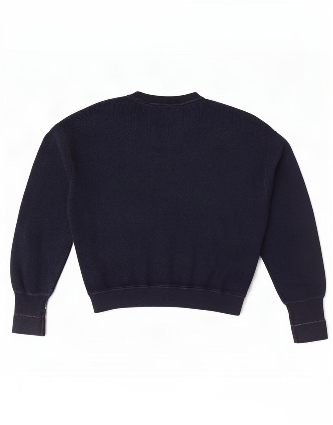 Lacoste Womens Crop V-Ausschnitt Pullover Pullover Größe 38 Medium Marineblau Baumwolle