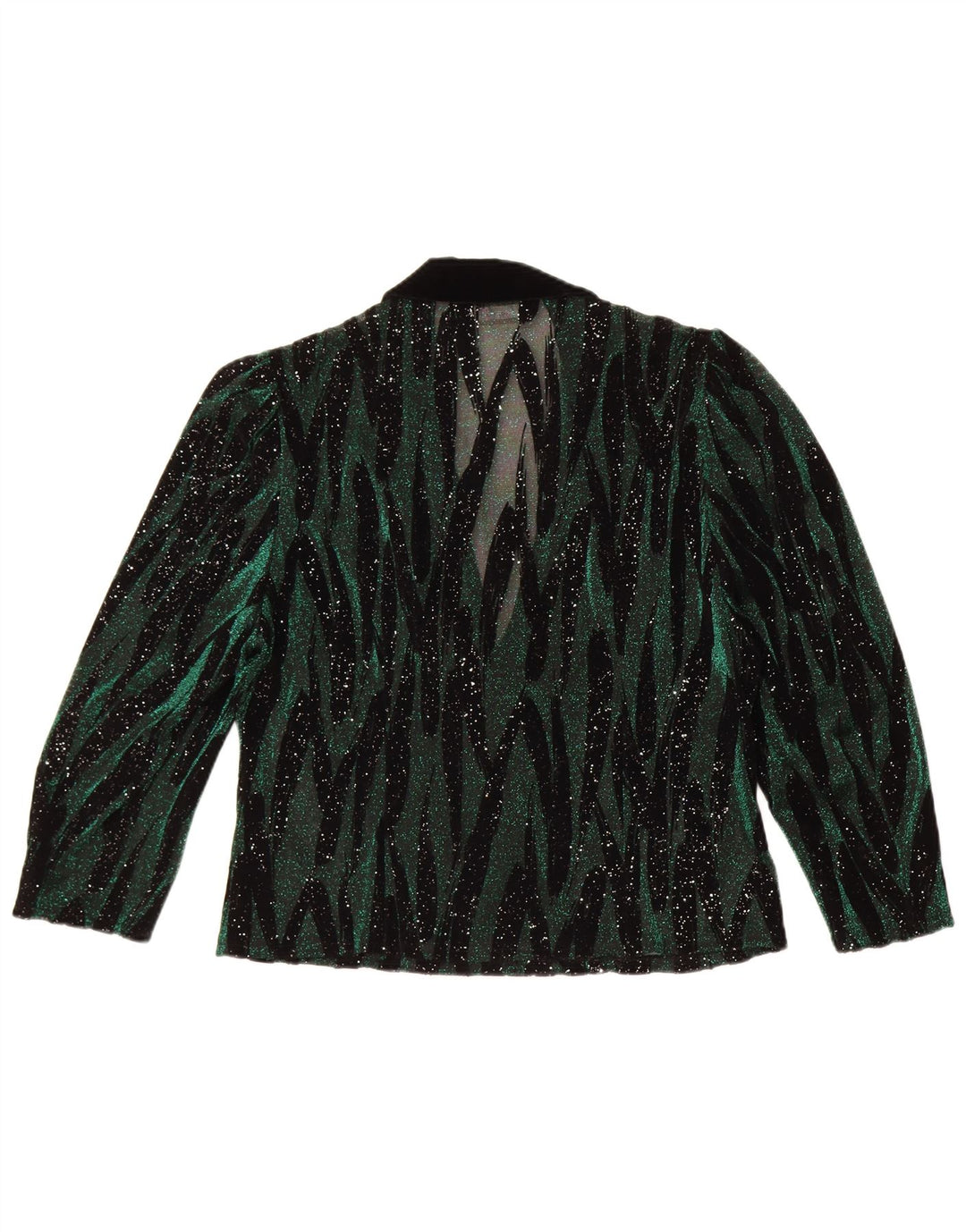 Hermann Lange Damen durchsichtige Hemdbluse EU 42 Large Grün