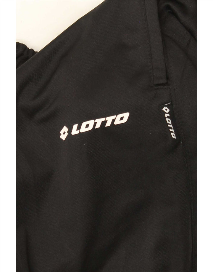 Lotto Damen-Trainingshose, Jogginghose, Größe 46, Größe L, Schwarz, Polyester