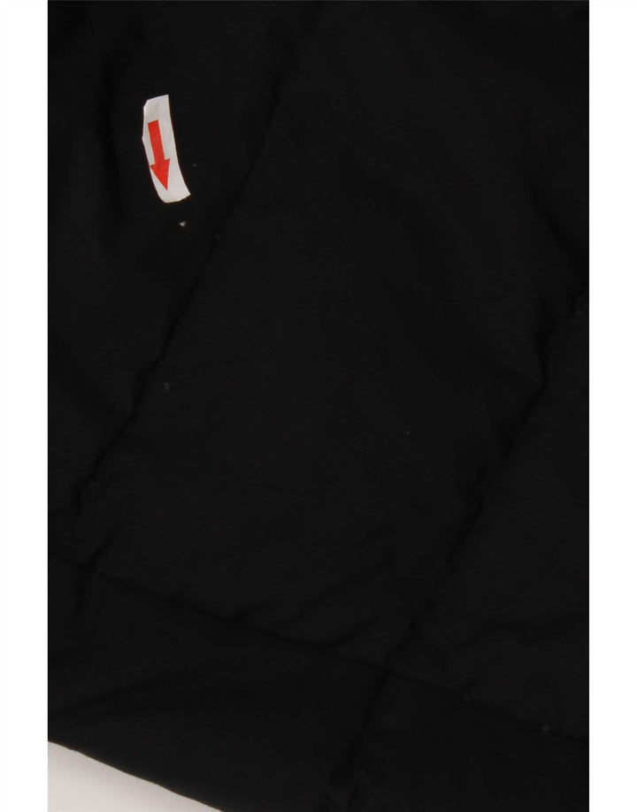 Nike Herren-Jacke mit Kapuze, gepolstert, UK 40, Größe L, Schwarz, Polyester