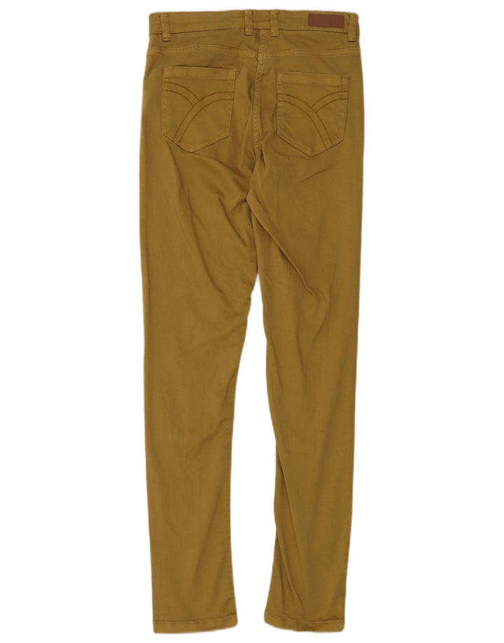 DACK'S Damen Slim Freizeithose IT 44 Medium W30 L30 Khaki Baumwolle
