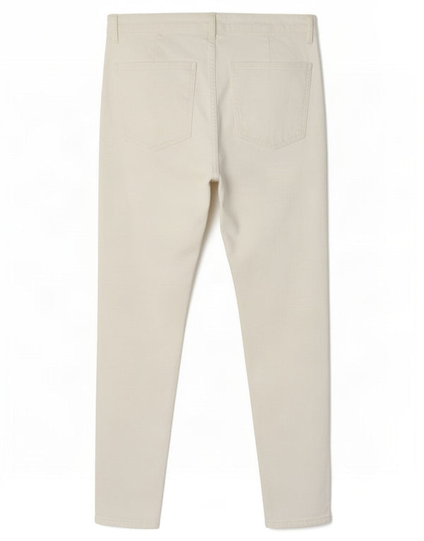 Zara Damen Skinny Freizeithose EU 44 XL W34 L27 Weiß