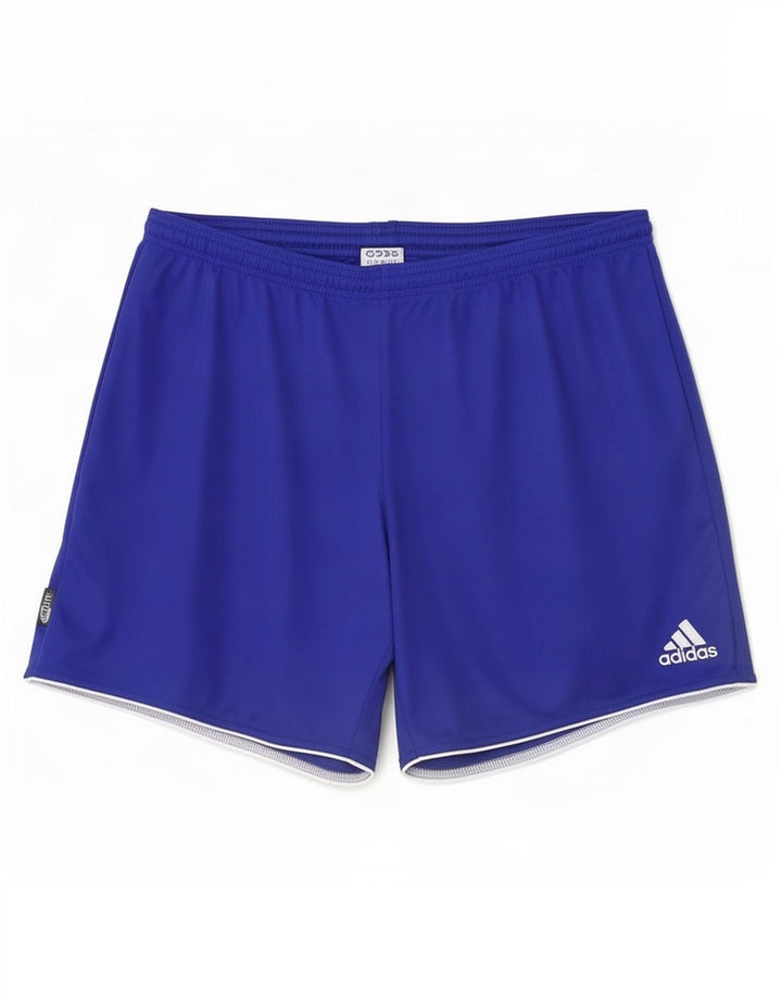Adidas Herren Climalite Sport Shorts Large Blau Polyester
