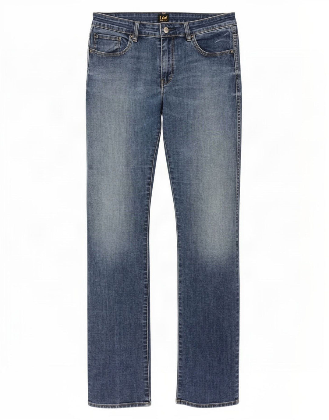 Lee Damen Bootcut Jeans US 13 Large W32 L33 Blaue Baumwolle