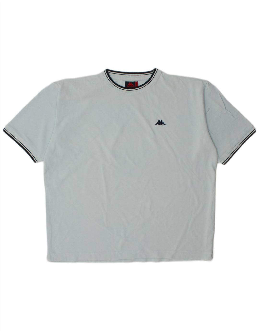 KAPPA Herren T-Shirt Top XL Blau Baumwolle