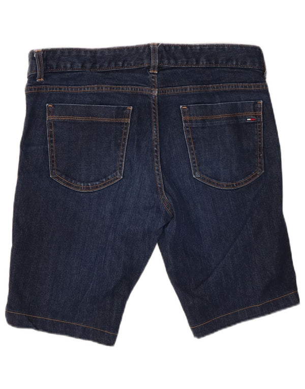 Tommy Hilfiger Damen Jeansshorts US 12 Large W34 Marineblau