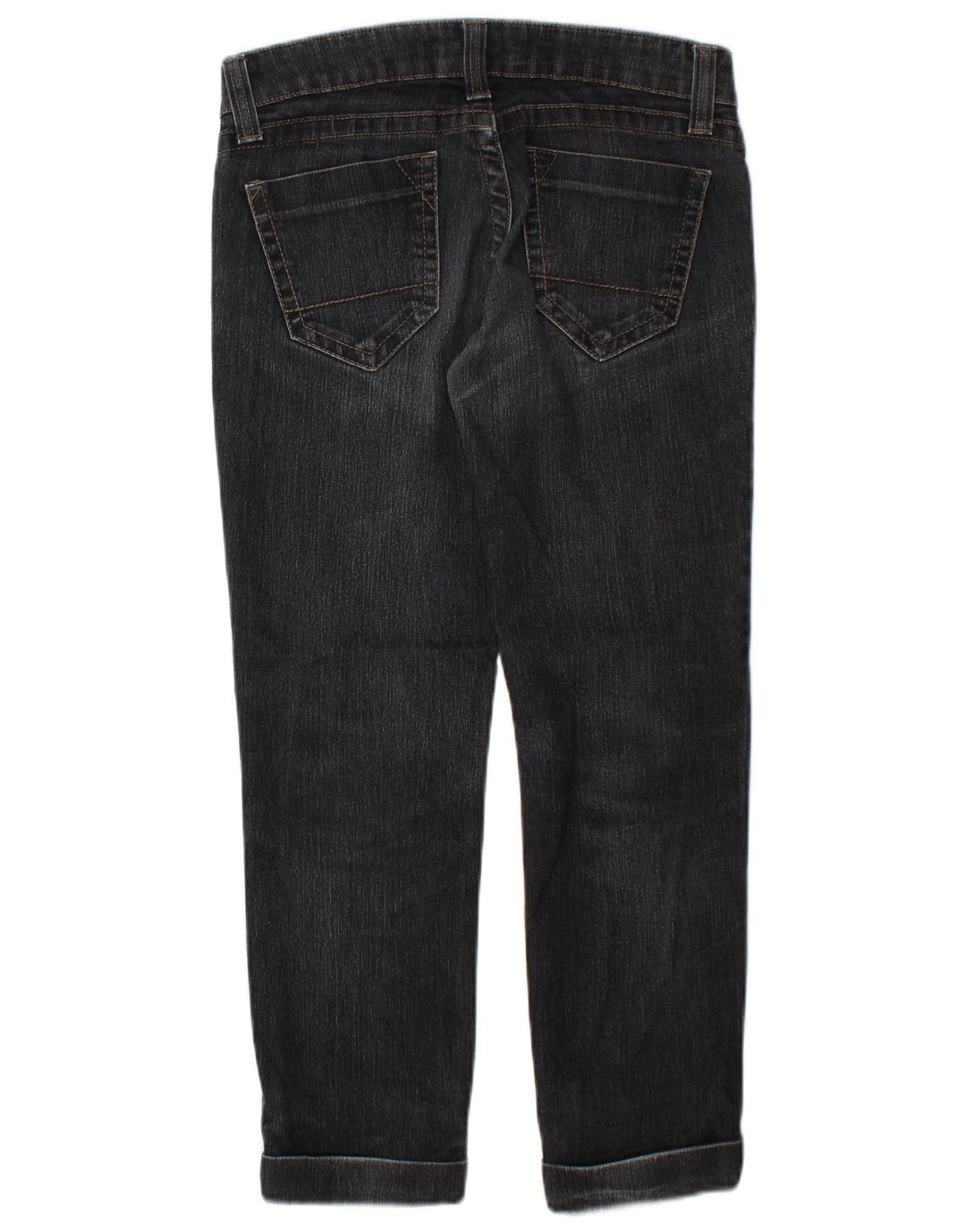 MASSIMO DUTTI Womens Cropped Jeans W29 L25 Black Cotton
