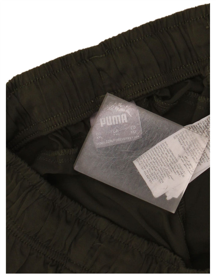 Puma Herren Sportshorts 2XL Khaki Polyester