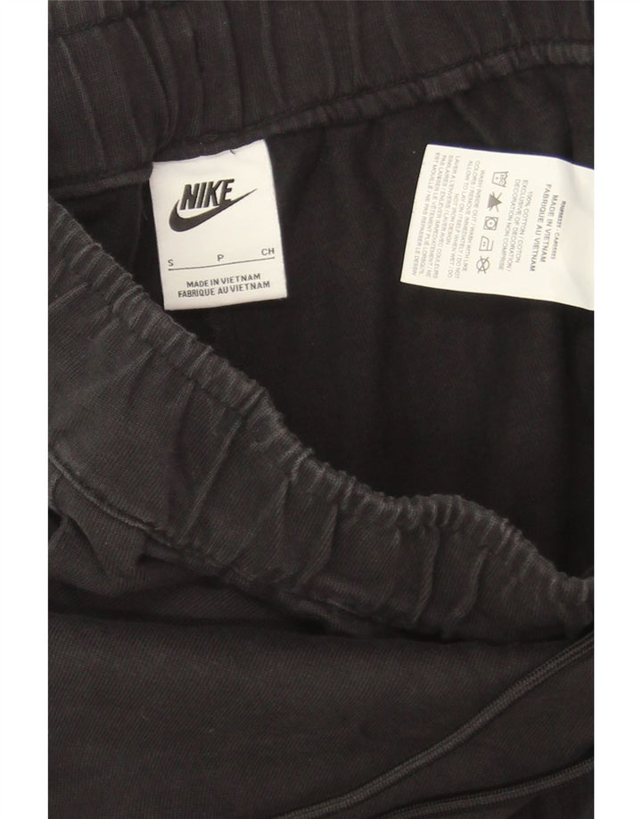 Nike Damen Trainingshose Jogger UK 10 Small Schwarz Baumwolle