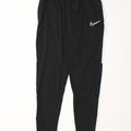 NIKE Womens Dri Fit Tracksuit Trousers UK 14 Medium  Black Colourblock Vintage Nike and Second-Hand Nike from Messina Hembry 