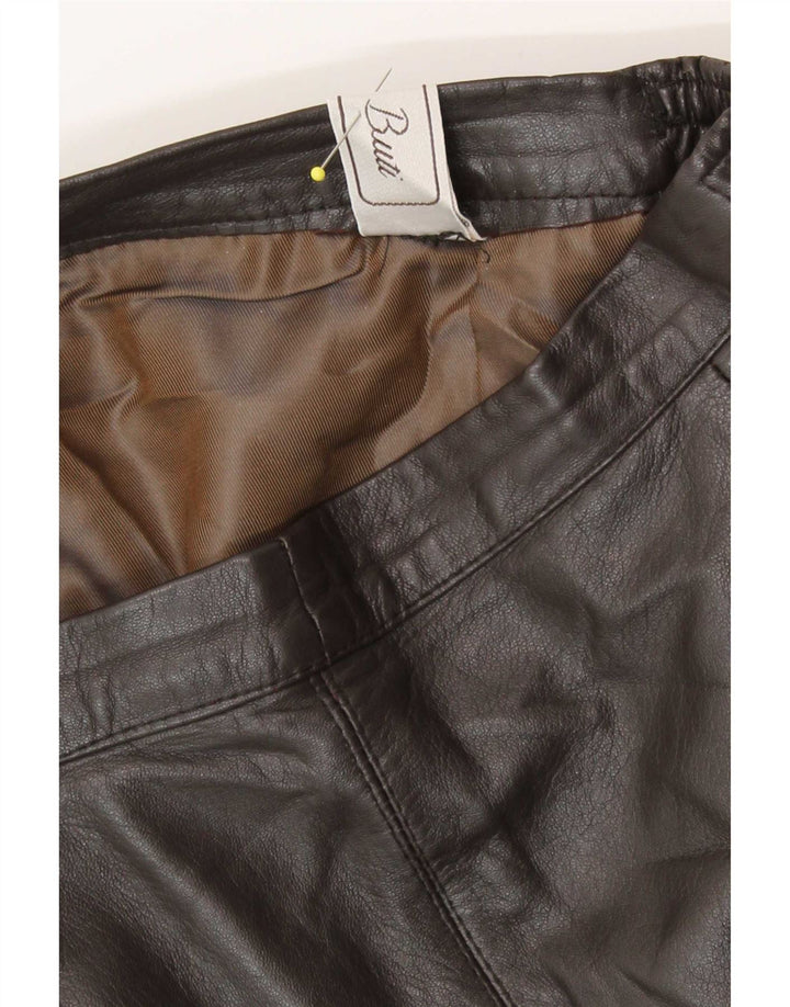 Carla Buti Damen Bleistiftrock IT 44 Medium W28 Braun