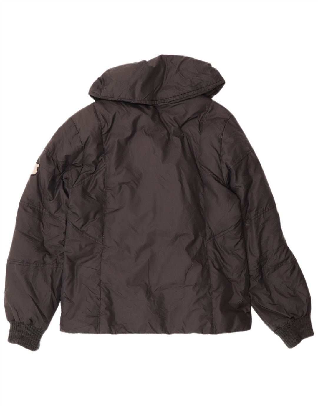 Champion Damen Wattierte Jacke UK 14 Medium Schwarz