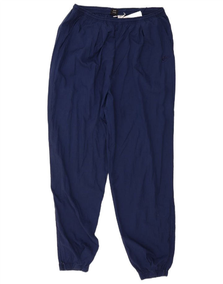 NIKE Herren-Trainingshose, Jogginghose, XL, marineblaues Nylon