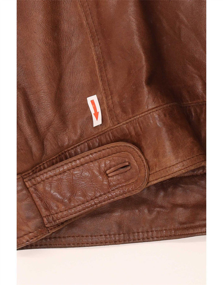 Conbipel Herren Lederjacke IT 54 XL Braun